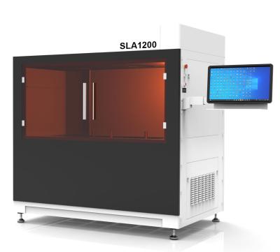 China Huge industrial SLA1200 1200*600*500mm high resolution high resolution SLA 3D additive manufacturing printer for sale