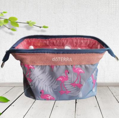 China NATIONAL Flamingo Grid Large Capacity 15ml 18 Grid Essential Oil Cosmetic Bag Doteri Clutch for sale