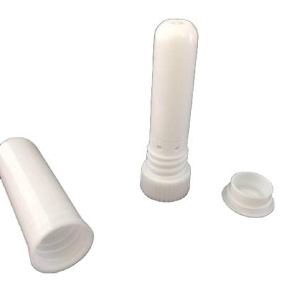 China Free Shipping Plastic White Metal Aromatherapy Essential Oil Health Care Color Nasal Inhaler Tubes for sale