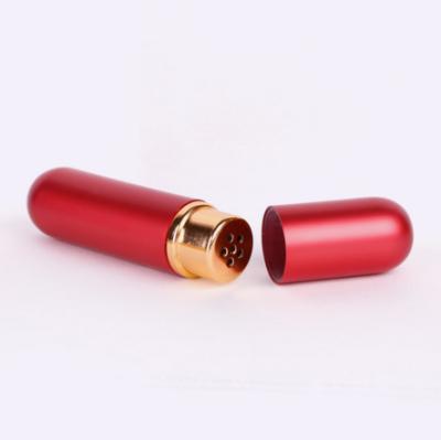 China Free Shipping Health Care Essential Oil Aromatherapy White Metal Inhaler Nasal Tubes Muti Color Empty Nasal Containers for sale