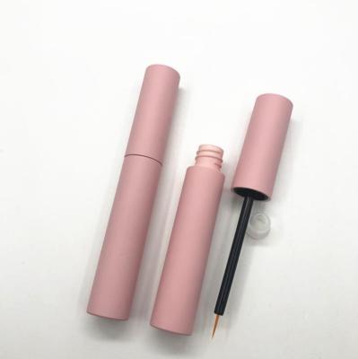 China Recyclable 10ml Frosted Pink Plastic Eyeliner Tube, Lip Gloss, Slit Bottle for sale