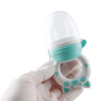 China Factory price baby food feeder pacifier food grade silicone baby fruit feeder for sale