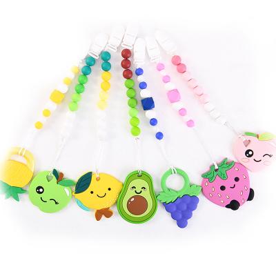 China BPA Free Fruit Grape Soft Funny Silicone Baby BPA Free Silicone Teether for sale