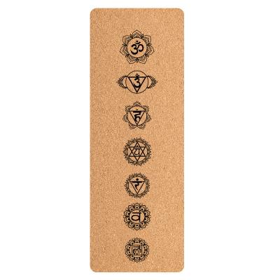 China Washable Yoga Mat Print Logo Natural Organic Yogamat Non Slip OEM Cheap Package Pieces PU Material Origin Eco Friendly for sale