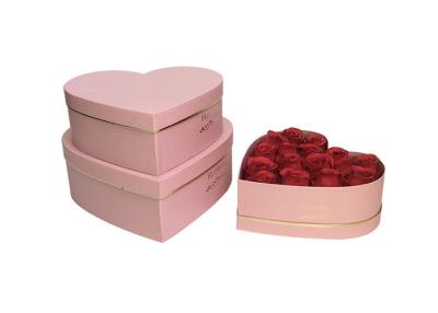 China Clear PVC Window Luxury Rose Bouquet Gift Box , Mini Mirror Flower Box With Lid for sale