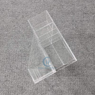 China Eco-Friendly/Durable/Recyclable/Water Proof/High Gloosy/Luxury Hot Sale Plastic Acrylic Cosmetic Display Stand Clear Cosmetic Display Rack for sale