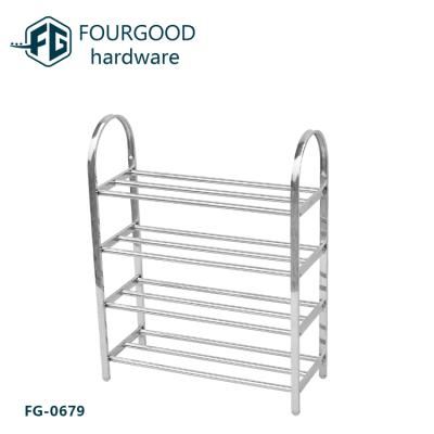 China 2014 China Manufacture High Quality Wooden Shoe Rack Stainless Steel Shoe Rack for sale