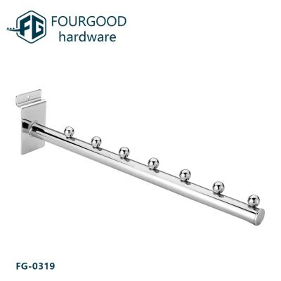 China Display Hook Fourgood Metal Display Slatwall Supermarket Hooks for sale