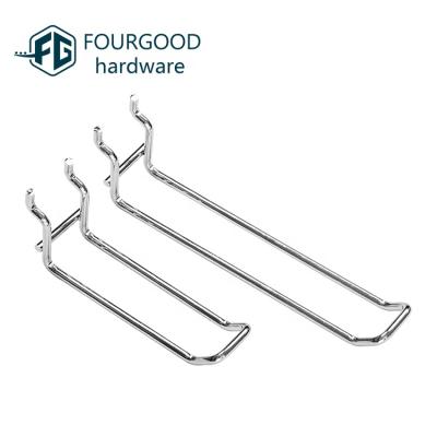 China Modern Gold Clothes Rail Factory Direct Selling Iron Customized U Brackets Hang Metal Shop Fixture Display Hook for sale