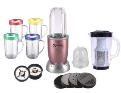 China Colorful Household Blender Multifuncal Blender Bottle Blender for sale