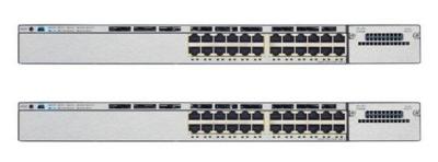 China Stock Cisco Service Router Cisco3750X WS-C3750X-24T-S Gigabit Switch Network Equipment for sale