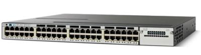 China Schakelaar 48 Katalysator 3750-x Reeks ws-c3750x-48t-s van Ethernetgigabit van Havencisco Te koop