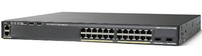 China 24 Poe más 10 el catalizador 2960X del interruptor WS-C2960X-24PD-L Cisco de Gigabit Ethernet en venta