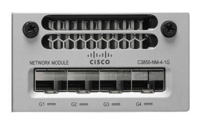 Cina Catalizzatore ottico 3850 C3850-NM-4-1G di Cisco del modulo del ricetrasmettitore di SFP in vendita