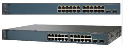 China PoE 2 SFP IPB Image Network Switch 24 Port Gigabit WS-C3560V2-24PS-S for sale