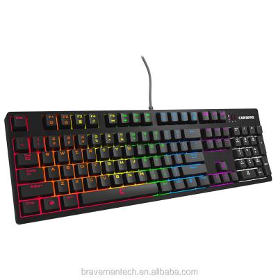 China Black/Blue/Brown/Cherry Red/Green Mechanical MX Gamer E-sports Mechanical Keyboard for sale