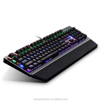 China Real ERGONOMIC mechanical keyboard for OEM/ODM with optical switch, rest hand wateproof keyboard for sale