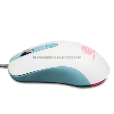 China High DPI For Cool LOL Gaming Green, Red, Blue And Purple Flash Gamer 3D Mouse For Different Games for sale