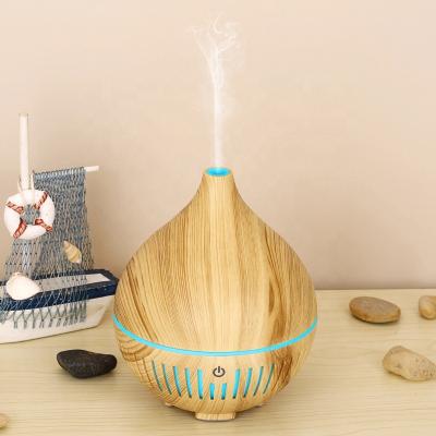 China Mini Portable 160ml Wooden Yoga Essential Oil Diffuser Household/Commercial/Hotel 7 Color Led Ultrasonic Light Difusor Humidificador Portatil for sale