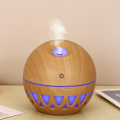 China Household USB Aroma Essential Oil Diffuser Vapor Water Ultrasonic Cool Mist Mini Humidifier Air Purifier 7 Color LED Light Power Time ABS for sale