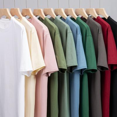 China 2021 Women Man Spring Summer Solid Color O-neck Cotton Casual Boy's T-shirts Breathable Custom Logo Printing T-shirts for sale