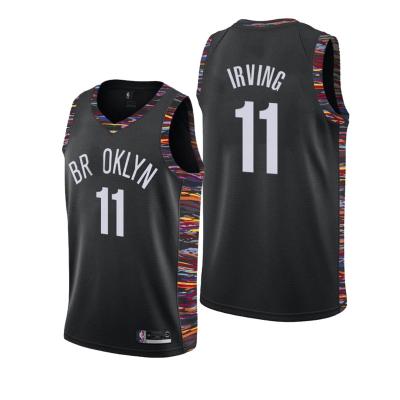 China 2021 Brooklyn All-Star #11 Black Men's #11 Tank Top Swing Man Basketball Net Antibacterial Tank Tops for sale