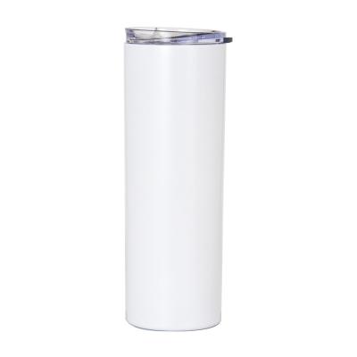 China 20OZ Double Wall Stainless Steel Sublimation Stainless Steel Long Lasting Hot Selling Straight Tumbler With Lid And Straw for sale