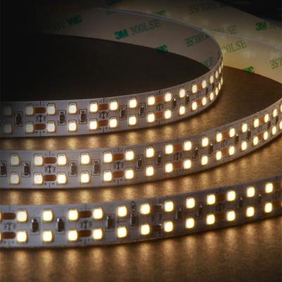 China Indoor SMD 2835 12V 24V 240D 15mm led strip light 20 meters flexible S U v shape LED strips for decoration for sale