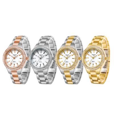 China Women Women Diamond Watch Japanese Movement Waterproof Quartz Watch for sale