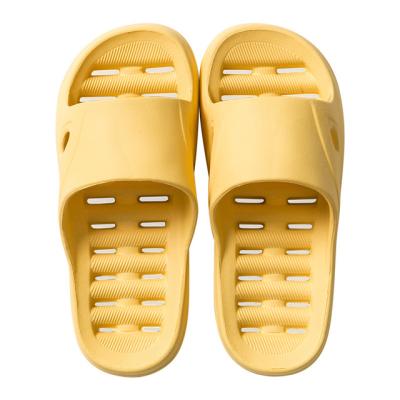 China Lady Summer Lightweight Hollow Breathable Slippers Bathroom Slippers Men Bathe Slippers for sale