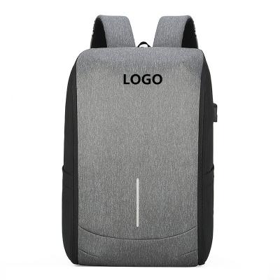 China With USB 2022 Spring Fashion Men's New Waterproof Wear-resistant Business Anti-theft Laptop Backpack for sale