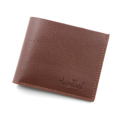 China Men's Wallet Fashion Slim Simple Casual Short Anti-theft Wallet Youth Large Capacity Wallet for sale