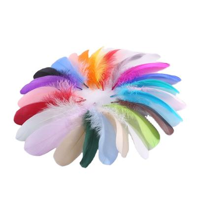 China Opens 10-18CM/50 Pieces Natural High Quality Goose Quill Handwork Toy Decorations DIY Feather Accessories for sale