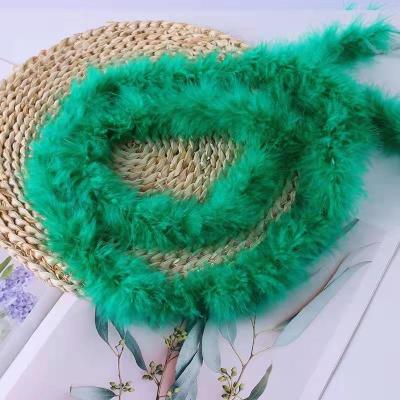 China DIY gifts. Toys. Ornament Decoration Turkey Marabou Feather Boa 4-5cm/2M/1 Patches Decorative Materials For Christmas Gifts And Crafts for sale