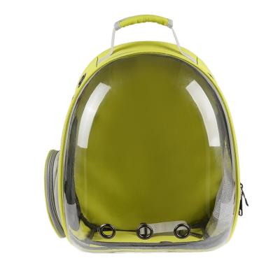 China Transparent Bubble Capsule Viable Space Backpack Carrier Bag Pet Backpack For Cats And Puppies Designed Travel Increasing Pet Cages Travel for sale