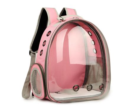 China Transparent Capsule Viable Space Carrier Bag Pet Backpack For Cats And Puppies Designed Travel Pet Cages Other Pet Products for sale