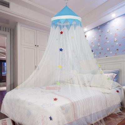 China Folded 100%polyester Crib Mosquito Net Baby Tent For Decoration Rooms for sale