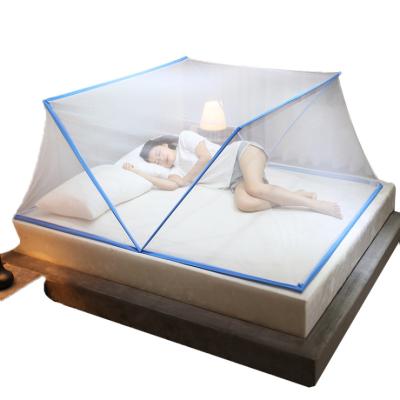 China Hot Sale Folded Good Sewing Factory Folded Mosquito Net Tent Adults Convenient Portable Mosquito Bed Net for sale