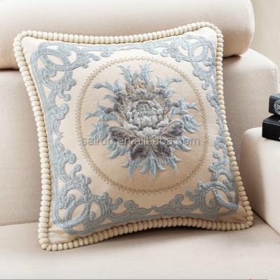 China Large Embroidery Anti-Decubitus Square Floor Sofa Chair Massage Cushion Cover for sale