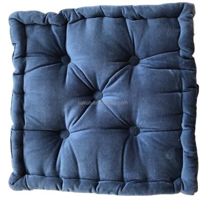 China Custom Large Anti-Decubitus Square Floor Sofa Chair Car Floors Mat Cushion Cover Many Colors for sale