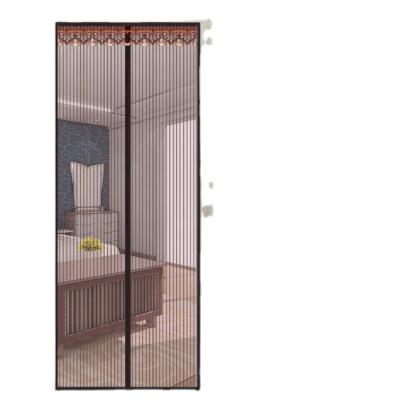 China Modern Magnet Screen Door Anti Fly Screen Door Hands Free Door Curtain Drapes for sale