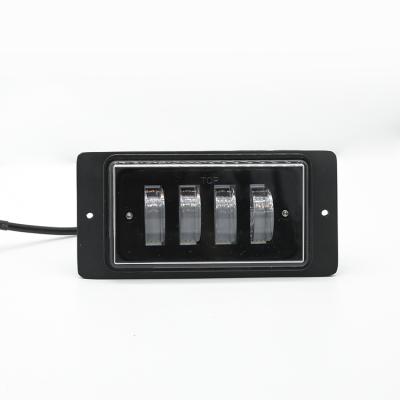 China led 4 inch fog light DC9-80V led fog light off road vehicle car 40w 4led rectangle fog light for sale