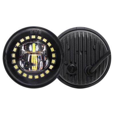 China New arrival led fog light motorcycle led fog light with drl 9-16v 30w 4.5 series led fog light for sale