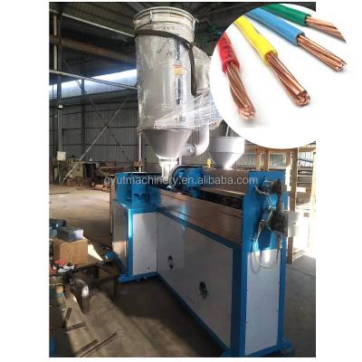 China Low Price Electrical Wire Wire Making Machine / Plastic Extruders for sale