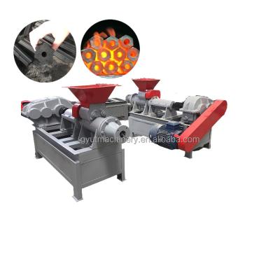 China High efficiency BBQ coal briquette making machine coal extruder equipment for sale for sale