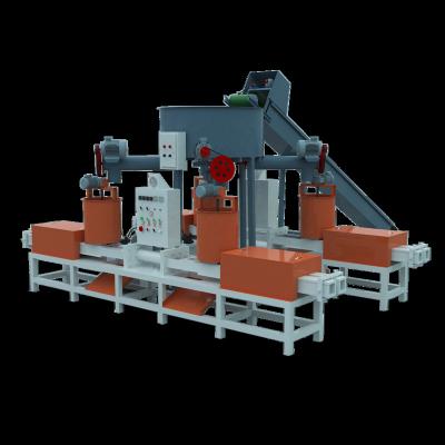 China Wood Block Making Machine Custom Design Sawdust Wood Euro Block Making Machine , Compressed Wood Euro Pallet Making Machine for sale