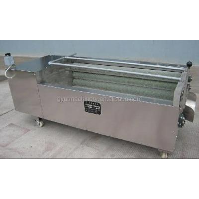 China High Efficient Easy Operation Cassava Peeling Washing Machine Ginger Washing Peeling Machine Potato Peeling Washing Machine for sale