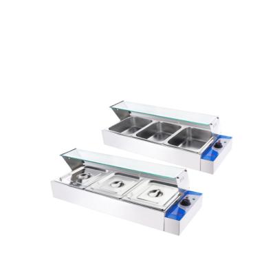 China Eco-friendly Electric Stainless Steel Bain Marie Food Warmer Hot for sale