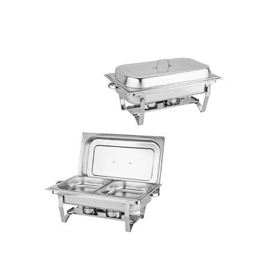 China Eco - Friendly Hotel Restaurant Food Warmers Buffet Chafing Dish Buffet Warmers for sale