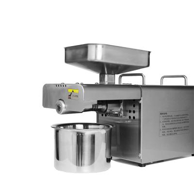 China OLIVE OIL small high efficiency stainless steel automatic screw oil press machine for sale